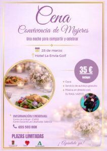 Cena Convivencia deMujeres 2026