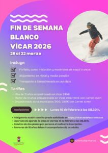 FIN DE SEMANA BLANCO 2026