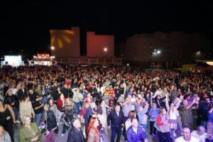 Celebración de un evento multitudinario en el municipio de Vícar.