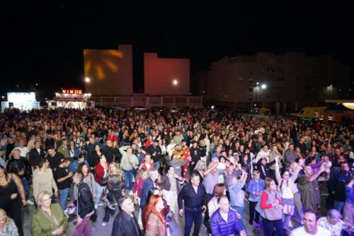 Celebración de un evento multitudinario en el municipio de Vícar.