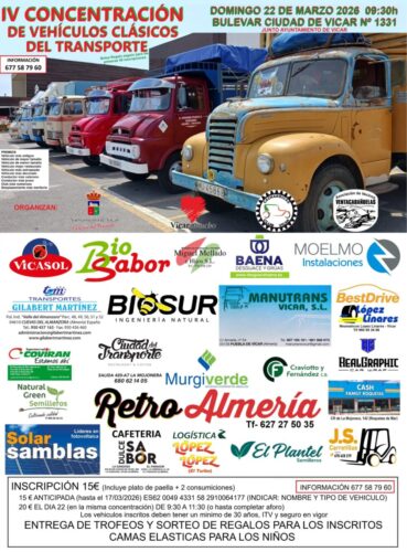 IV Concentración de Vehículos Clásicos del Transporte