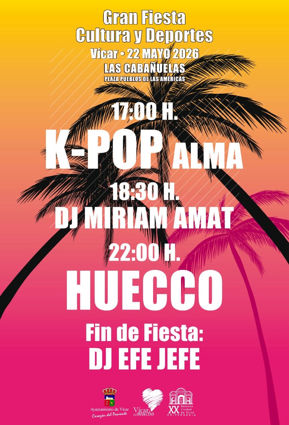 Fiesta Clausura Cultura y Deportes