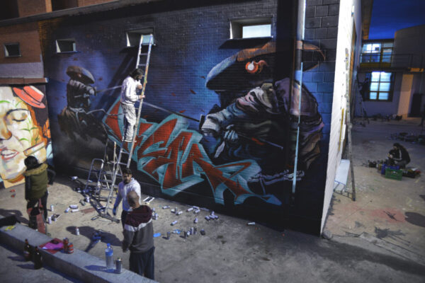 @cromeo._ remate final en Graffiti